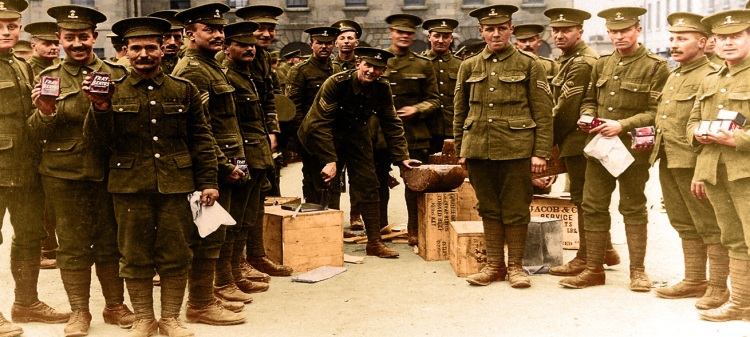 6th Dublin Fusiliers upon arrival in Gallipoli Photo from http://gallipoli.rte.ie/
